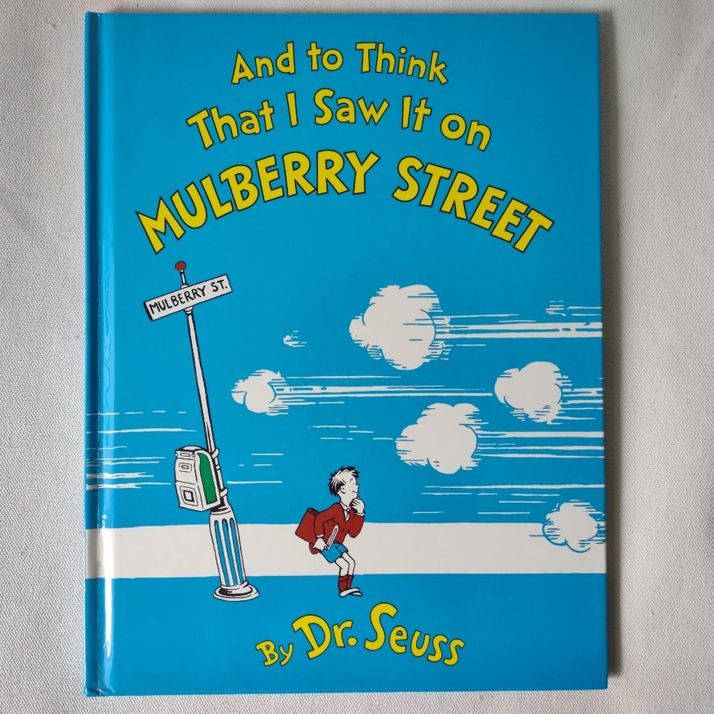 To Think That I Saw It On Mulberry Street Lg Book